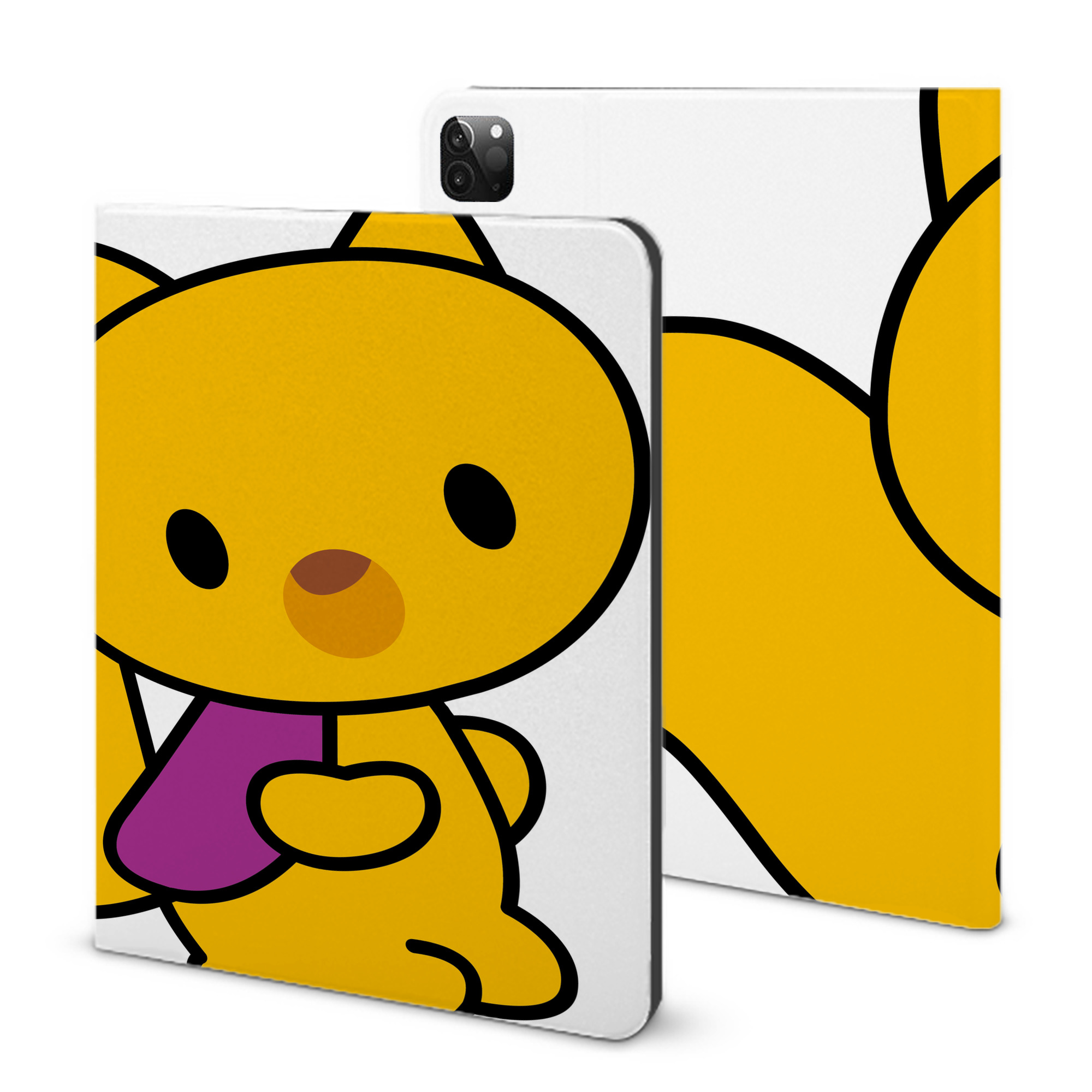 （画像用） Hello Kitty ハローキティ IPadケース ペンホルダー付き ブックスタイルデザイン